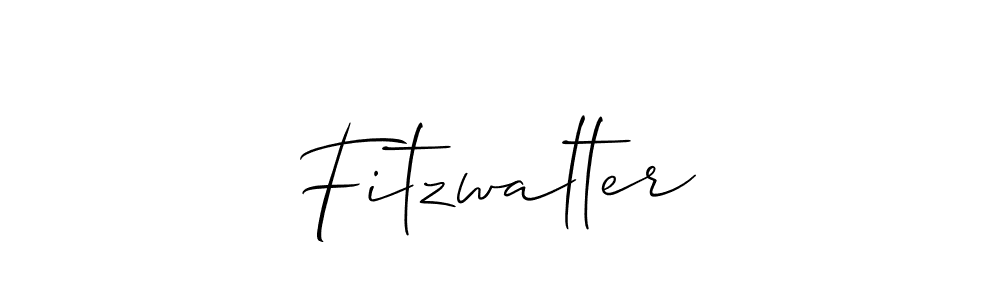 Create a beautiful signature design for name Fitzwalter. With this signature (Allison_Script) fonts, you can make a handwritten signature for free. Fitzwalter signature style 2 images and pictures png