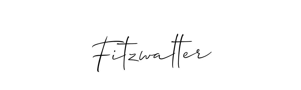 Use a signature maker to create a handwritten signature online. With this signature software, you can design (Allison_Script) your own signature for name Fitzwalter. Fitzwalter signature style 2 images and pictures png