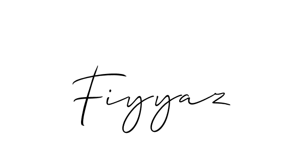You can use this online signature creator to create a handwritten signature for the name Fiyyaz. This is the best online autograph maker. Fiyyaz signature style 2 images and pictures png