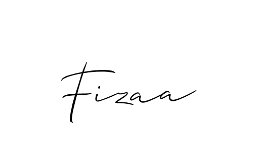 Also You can easily find your signature by using the search form. We will create Fizaa name handwritten signature images for you free of cost using Allison_Script sign style. Fizaa signature style 2 images and pictures png