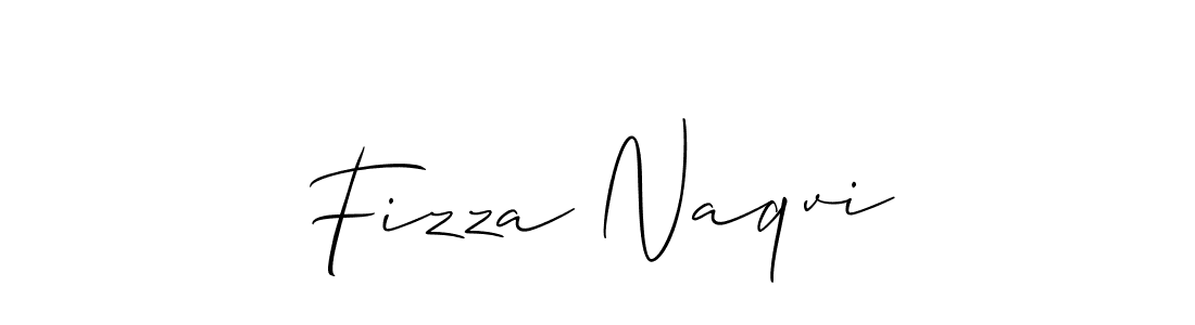 Fizza Naqvi stylish signature style. Best Handwritten Sign (Allison_Script) for my name. Handwritten Signature Collection Ideas for my name Fizza Naqvi. Fizza Naqvi signature style 2 images and pictures png