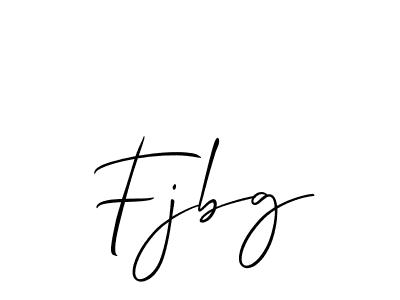 Allison_Script is a professional signature style that is perfect for those who want to add a touch of class to their signature. It is also a great choice for those who want to make their signature more unique. Get Fjbg name to fancy signature for free. Fjbg signature style 2 images and pictures png