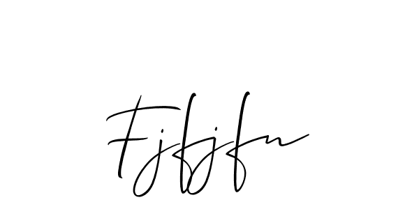 Similarly Allison_Script is the best handwritten signature design. Signature creator online .You can use it as an online autograph creator for name Fjfjfn. Fjfjfn signature style 2 images and pictures png