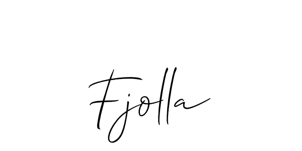 Similarly Allison_Script is the best handwritten signature design. Signature creator online .You can use it as an online autograph creator for name Fjolla. Fjolla signature style 2 images and pictures png