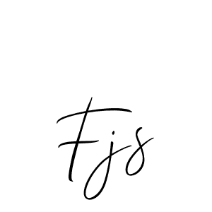 Also You can easily find your signature by using the search form. We will create Fjs name handwritten signature images for you free of cost using Allison_Script sign style. Fjs signature style 2 images and pictures png