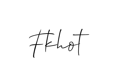 Check out images of Autograph of Fkhot name. Actor Fkhot Signature Style. Allison_Script is a professional sign style online. Fkhot signature style 2 images and pictures png