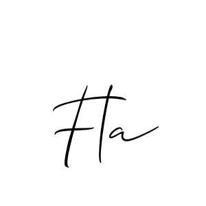 How to make Fla name signature. Use Allison_Script style for creating short signs online. This is the latest handwritten sign. Fla signature style 2 images and pictures png