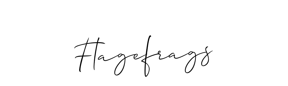 How to make Flagefrags signature? Allison_Script is a professional autograph style. Create handwritten signature for Flagefrags name. Flagefrags signature style 2 images and pictures png