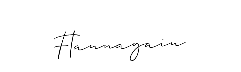 Make a beautiful signature design for name Flannagain. With this signature (Allison_Script) style, you can create a handwritten signature for free. Flannagain signature style 2 images and pictures png