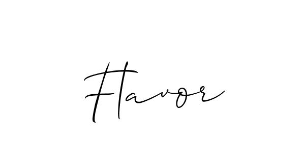 Use a signature maker to create a handwritten signature online. With this signature software, you can design (Allison_Script) your own signature for name Flavor. Flavor signature style 2 images and pictures png