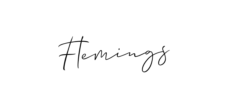 Similarly Allison_Script is the best handwritten signature design. Signature creator online .You can use it as an online autograph creator for name Flemings. Flemings signature style 2 images and pictures png