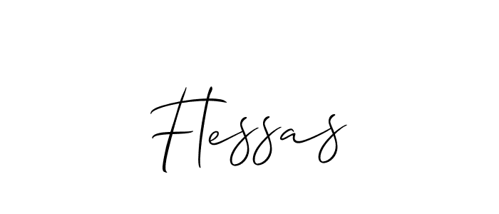 Flessas stylish signature style. Best Handwritten Sign (Allison_Script) for my name. Handwritten Signature Collection Ideas for my name Flessas. Flessas signature style 2 images and pictures png