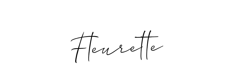 Make a short Fleurette signature style. Manage your documents anywhere anytime using Allison_Script. Create and add eSignatures, submit forms, share and send files easily. Fleurette signature style 2 images and pictures png
