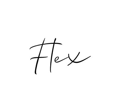 Also we have Flex name is the best signature style. Create professional handwritten signature collection using Allison_Script autograph style. Flex signature style 2 images and pictures png