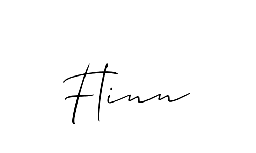 Allison_Script is a professional signature style that is perfect for those who want to add a touch of class to their signature. It is also a great choice for those who want to make their signature more unique. Get Flinn name to fancy signature for free. Flinn signature style 2 images and pictures png