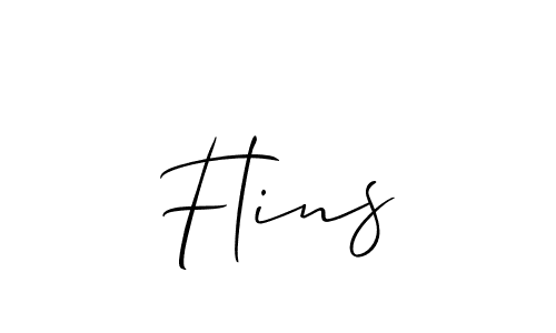 Allison_Script is a professional signature style that is perfect for those who want to add a touch of class to their signature. It is also a great choice for those who want to make their signature more unique. Get Flins name to fancy signature for free. Flins signature style 2 images and pictures png