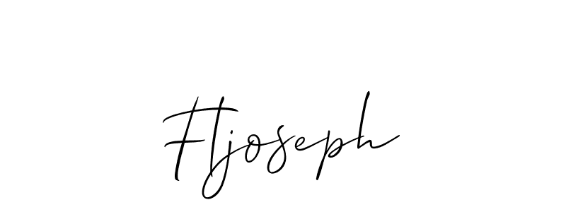 How to Draw Fljoseph signature style? Allison_Script is a latest design signature styles for name Fljoseph. Fljoseph signature style 2 images and pictures png