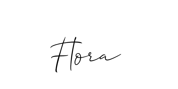 You should practise on your own different ways (Allison_Script) to write your name (Flora ) in signature. don't let someone else do it for you. Flora  signature style 2 images and pictures png