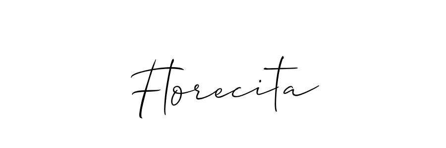 Florecita stylish signature style. Best Handwritten Sign (Allison_Script) for my name. Handwritten Signature Collection Ideas for my name Florecita. Florecita signature style 2 images and pictures png