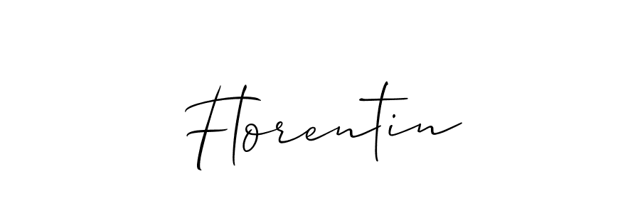 How to Draw Florentin signature style? Allison_Script is a latest design signature styles for name Florentin. Florentin signature style 2 images and pictures png