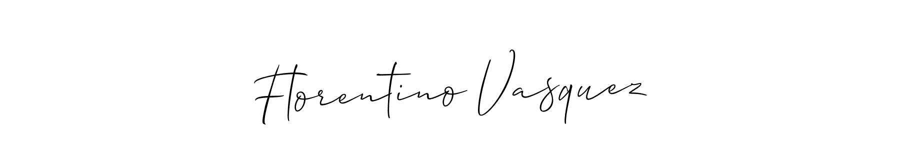Check out images of Autograph of Florentino Vasquez name. Actor Florentino Vasquez Signature Style. Allison_Script is a professional sign style online. Florentino Vasquez signature style 2 images and pictures png