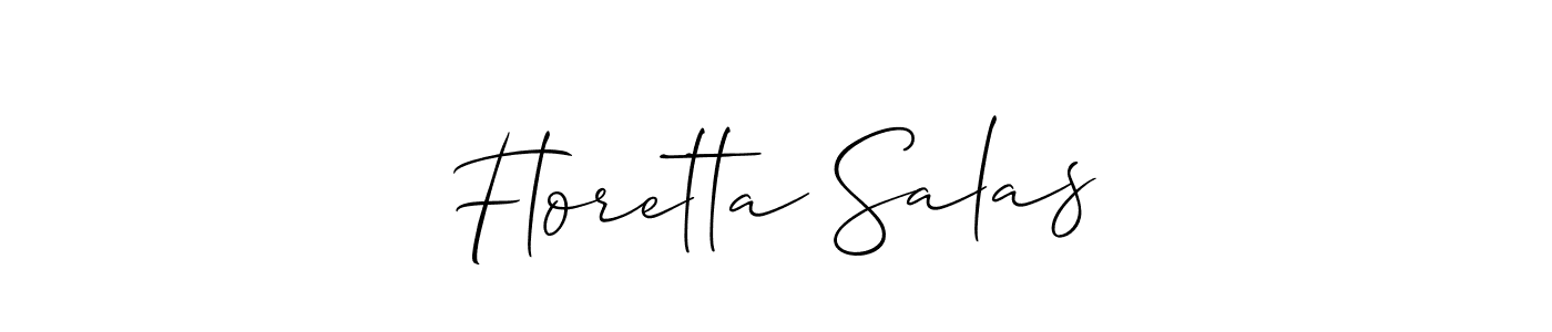 See photos of Floretta Salas official signature by Spectra . Check more albums & portfolios. Read reviews & check more about Allison_Script font. Floretta Salas signature style 2 images and pictures png