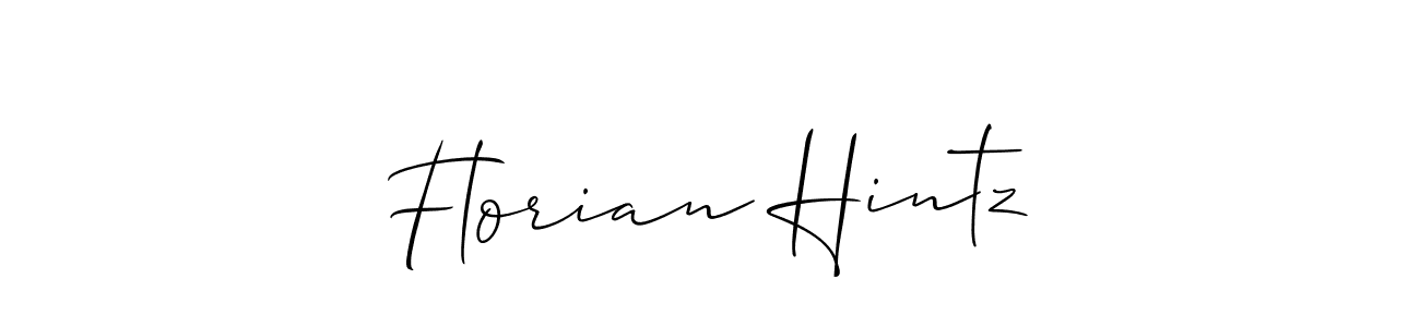 if you are searching for the best signature style for your name Florian Hintz. so please give up your signature search. here we have designed multiple signature styles  using Allison_Script. Florian Hintz signature style 2 images and pictures png