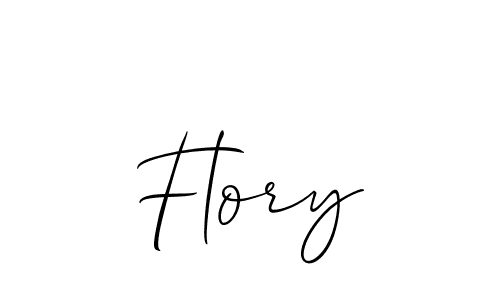 You should practise on your own different ways (Allison_Script) to write your name (Flory) in signature. don't let someone else do it for you. Flory signature style 2 images and pictures png