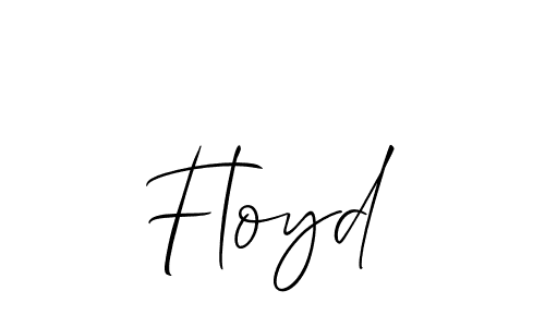 Make a beautiful signature design for name Floyd. With this signature (Allison_Script) style, you can create a handwritten signature for free. Floyd signature style 2 images and pictures png