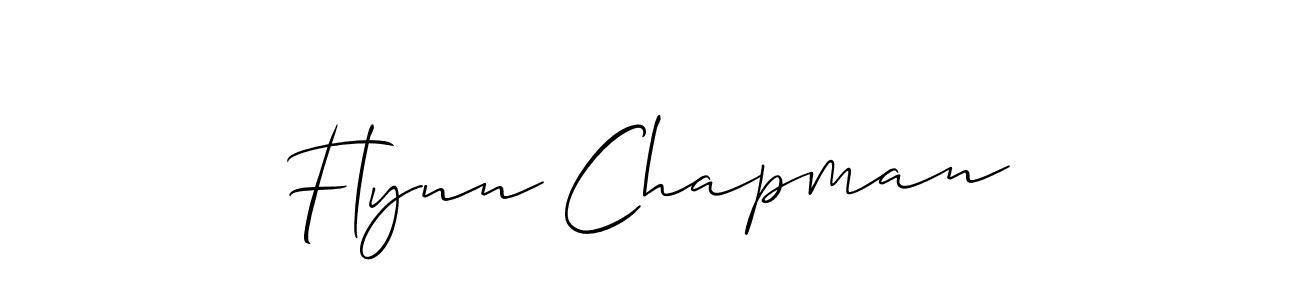 Design your own signature with our free online signature maker. With this signature software, you can create a handwritten (Allison_Script) signature for name Flynn Chapman. Flynn Chapman signature style 2 images and pictures png