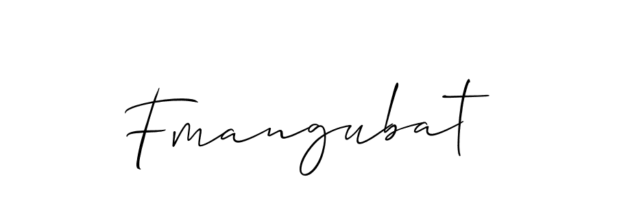 Fmangubat stylish signature style. Best Handwritten Sign (Allison_Script) for my name. Handwritten Signature Collection Ideas for my name Fmangubat. Fmangubat signature style 2 images and pictures png