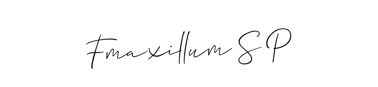 Here are the top 10 professional signature styles for the name Fmaxillum S P. These are the best autograph styles you can use for your name. Fmaxillum S P signature style 2 images and pictures png
