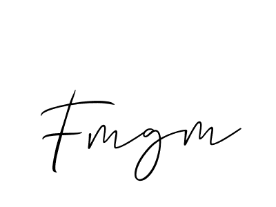 Also we have Fmgm name is the best signature style. Create professional handwritten signature collection using Allison_Script autograph style. Fmgm signature style 2 images and pictures png
