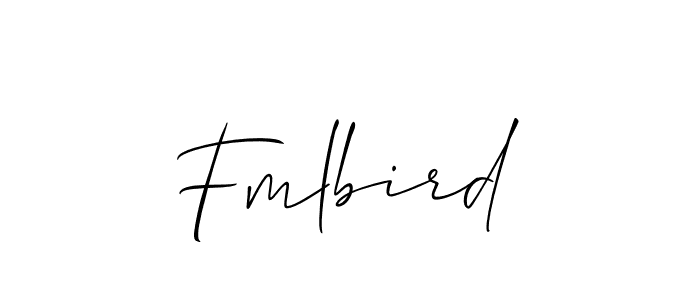 if you are searching for the best signature style for your name Fmlbird. so please give up your signature search. here we have designed multiple signature styles  using Allison_Script. Fmlbird signature style 2 images and pictures png