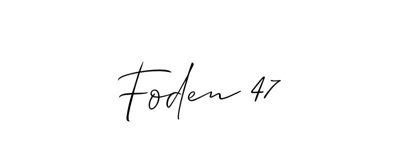 Similarly Allison_Script is the best handwritten signature design. Signature creator online .You can use it as an online autograph creator for name Foden 47. Foden 47 signature style 2 images and pictures png