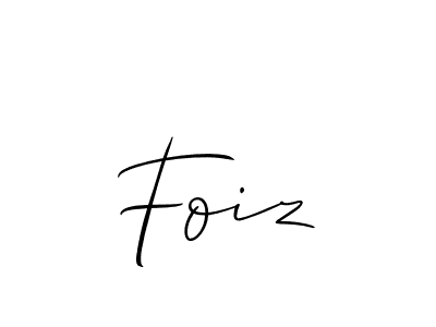 How to make Foiz name signature. Use Allison_Script style for creating short signs online. This is the latest handwritten sign. Foiz signature style 2 images and pictures png