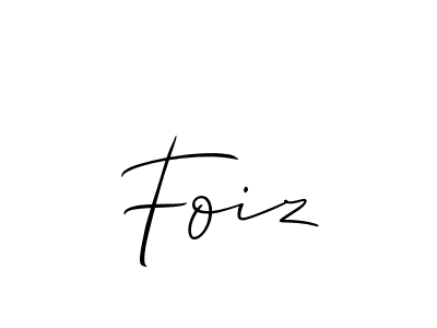 How to make Foiz name signature. Use Allison_Script style for creating short signs online. This is the latest handwritten sign. Foiz signature style 2 images and pictures png