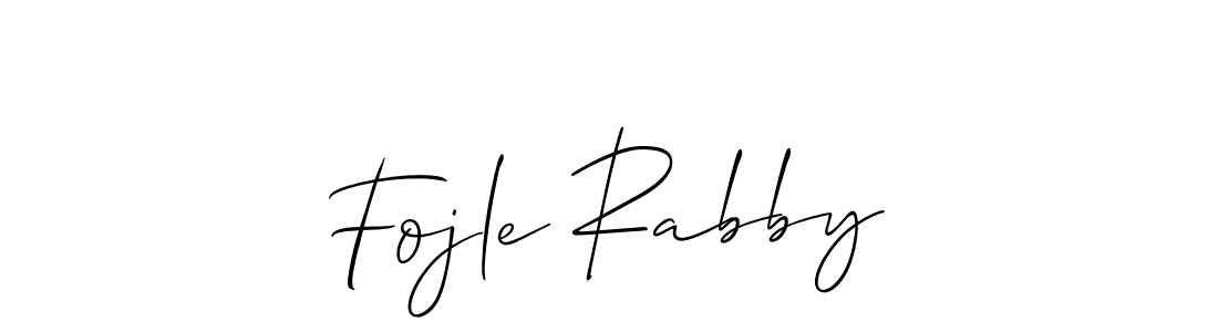 How to Draw Fojle Rabby signature style? Allison_Script is a latest design signature styles for name Fojle Rabby. Fojle Rabby signature style 2 images and pictures png