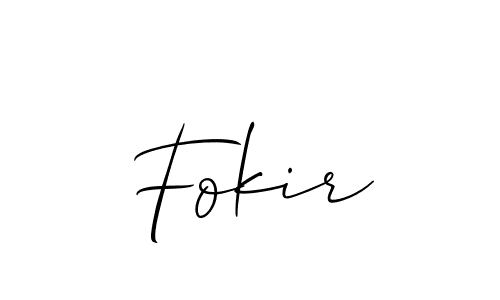 It looks lik you need a new signature style for name Fokir. Design unique handwritten (Allison_Script) signature with our free signature maker in just a few clicks. Fokir signature style 2 images and pictures png