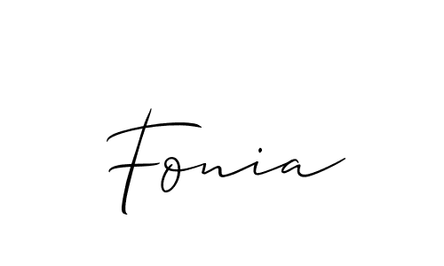 Also You can easily find your signature by using the search form. We will create Fonia name handwritten signature images for you free of cost using Allison_Script sign style. Fonia signature style 2 images and pictures png