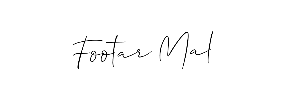 Similarly Allison_Script is the best handwritten signature design. Signature creator online .You can use it as an online autograph creator for name Footar Mal. Footar Mal signature style 2 images and pictures png