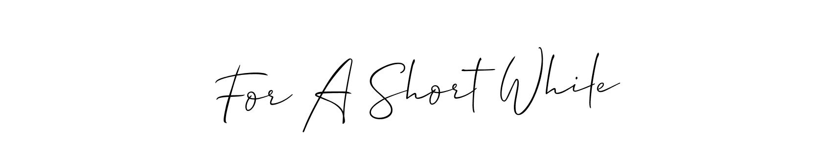 87+ For A Short While Name Signature Style Ideas | Superb Electronic Sign