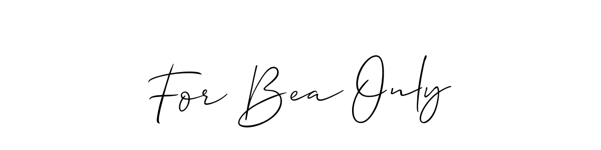 if you are searching for the best signature style for your name For Bea Only. so please give up your signature search. here we have designed multiple signature styles  using Allison_Script. For Bea Only signature style 2 images and pictures png