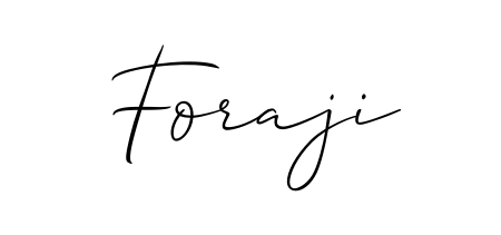 Master the art of signing with Foraji written in fluent Allison_Script script. A great template to practice and refine your handwriting. Foraji signature style 2 images and pictures png