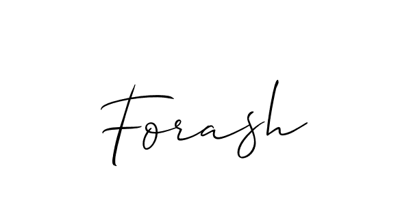 Also You can easily find your signature by using the search form. We will create Forash name handwritten signature images for you free of cost using Allison_Script sign style. Forash signature style 2 images and pictures png