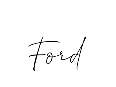Use a signature maker to create a handwritten signature online. With this signature software, you can design (Allison_Script) your own signature for name Ford. Ford signature style 2 images and pictures png