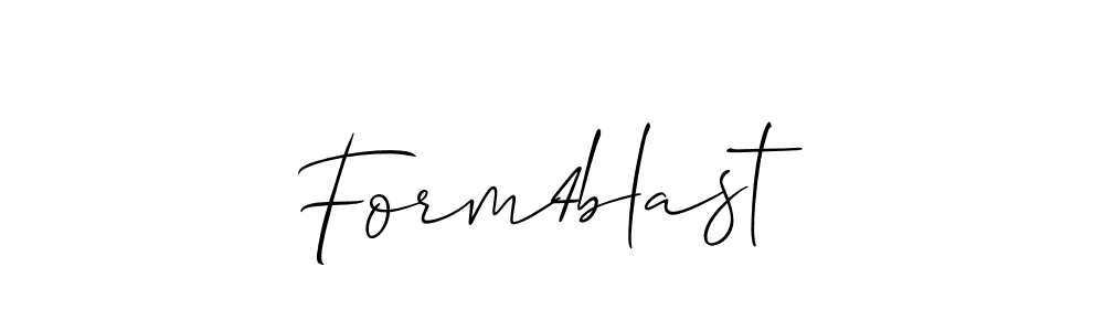 It looks lik you need a new signature style for name Form4blast. Design unique handwritten (Allison_Script) signature with our free signature maker in just a few clicks. Form4blast signature style 2 images and pictures png