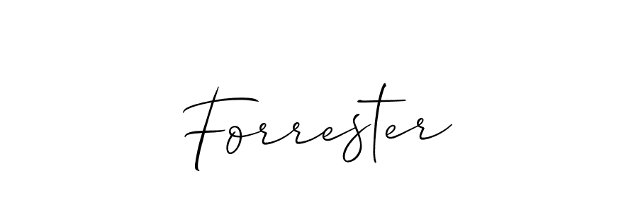Make a beautiful signature design for name Forrester. Use this online signature maker to create a handwritten signature for free. Forrester signature style 2 images and pictures png