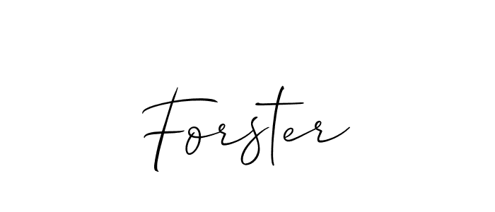 Make a beautiful signature design for name Forster. Use this online signature maker to create a handwritten signature for free. Forster signature style 2 images and pictures png