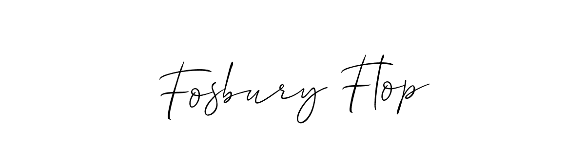 This is the best signature style for the Fosbury Flop name. Also you like these signature font (Allison_Script). Mix name signature. Fosbury Flop signature style 2 images and pictures png